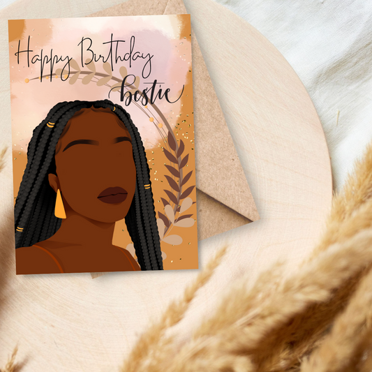 Birthday Best African American Birthday Card