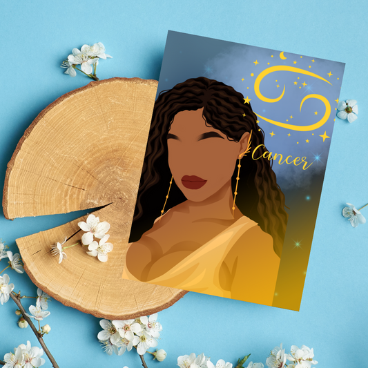 Cancer Sky Zodiac Card