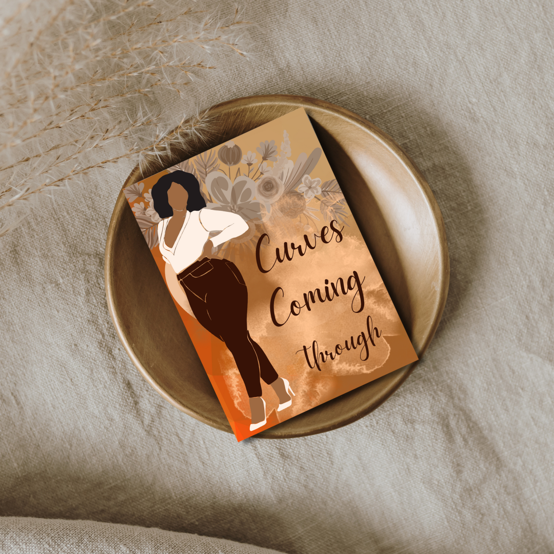 Curvy Girl African American Greeting Card