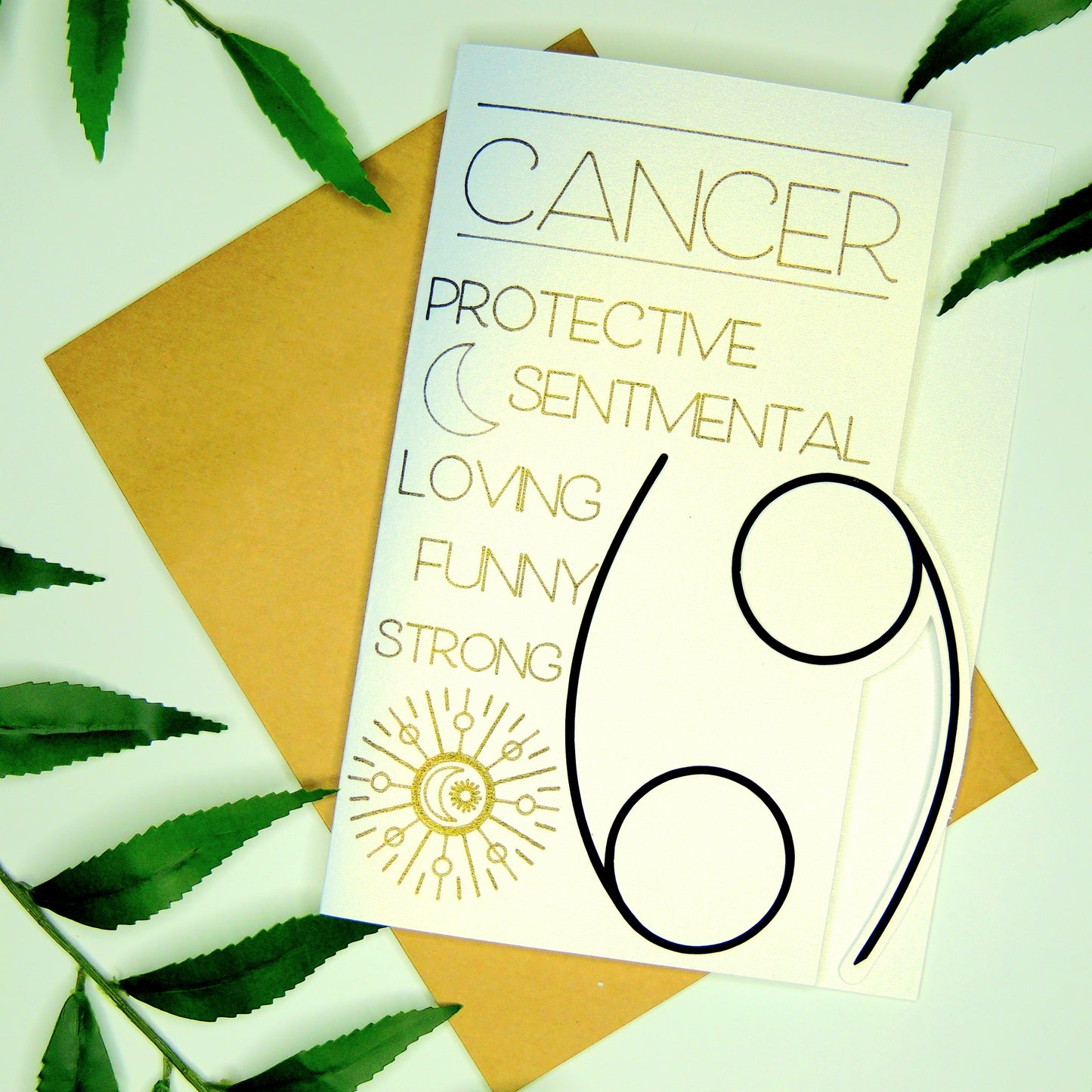 Cancer Traits Zodiac Card