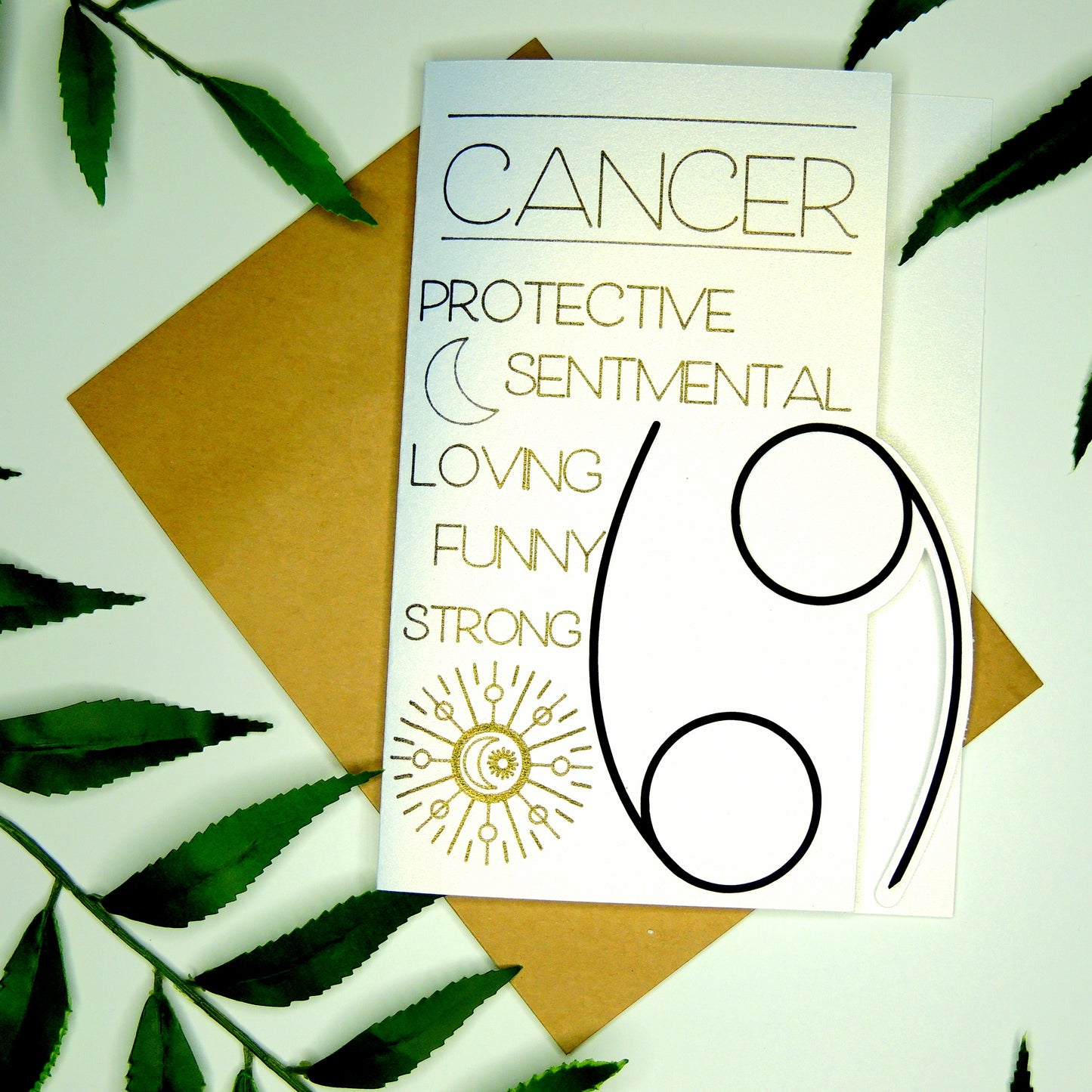 Cancer Traits Zodiac Card