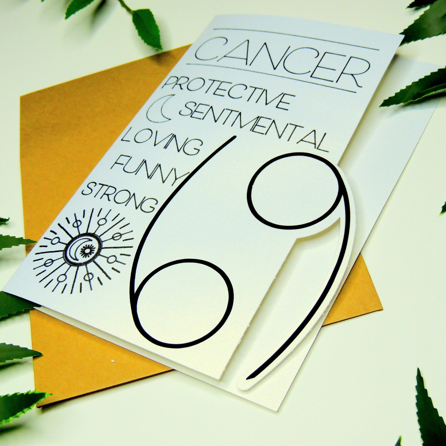 Cancer Traits Zodiac Card