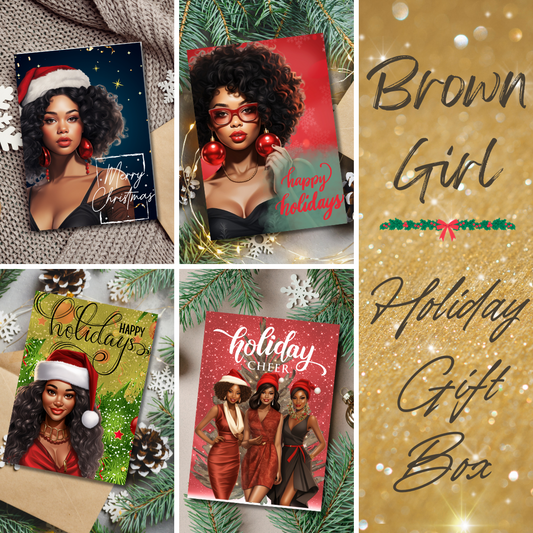Brown Girl Holiday Gift Bundle Box Set