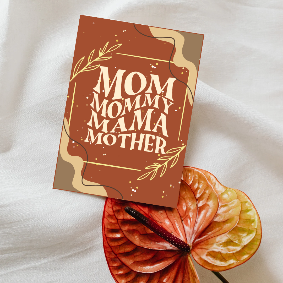 Neutral Mother's Day Card