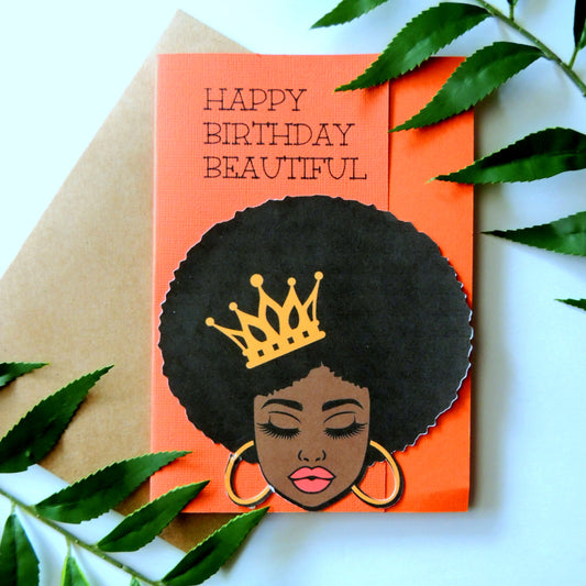 Happy Birthday Beautiful Birthday Card