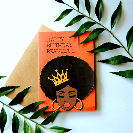 Happy Birthday Beautiful Birthday Card