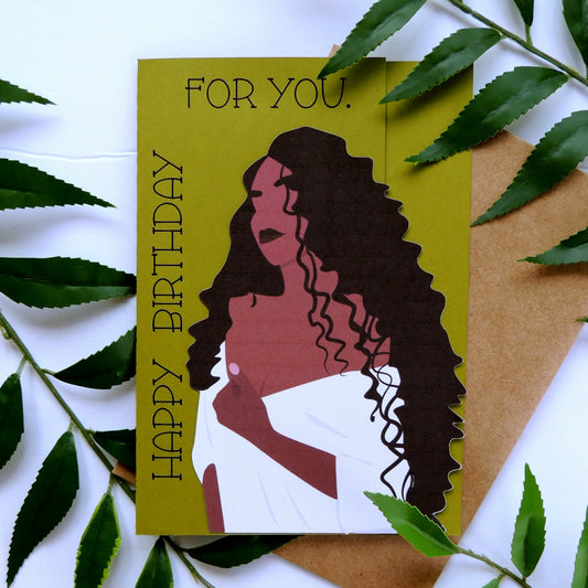 Self Care Birthday Card