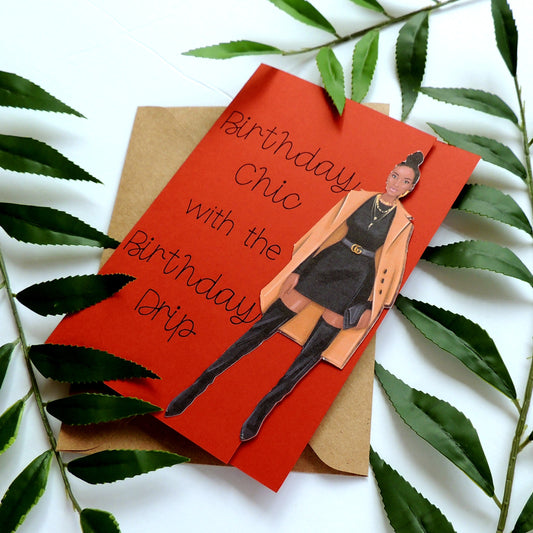 Sexy Drip Birthday Card