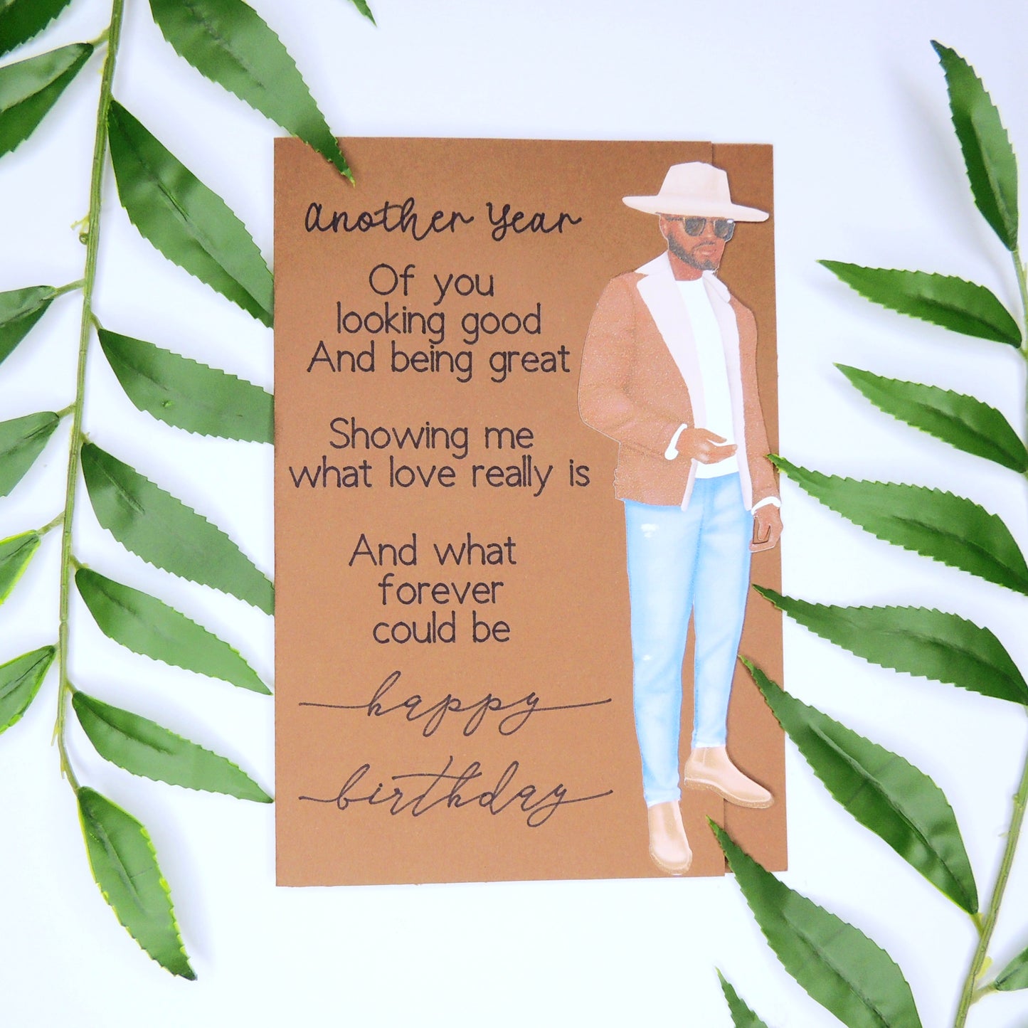 Dapper Bae Birthday Card