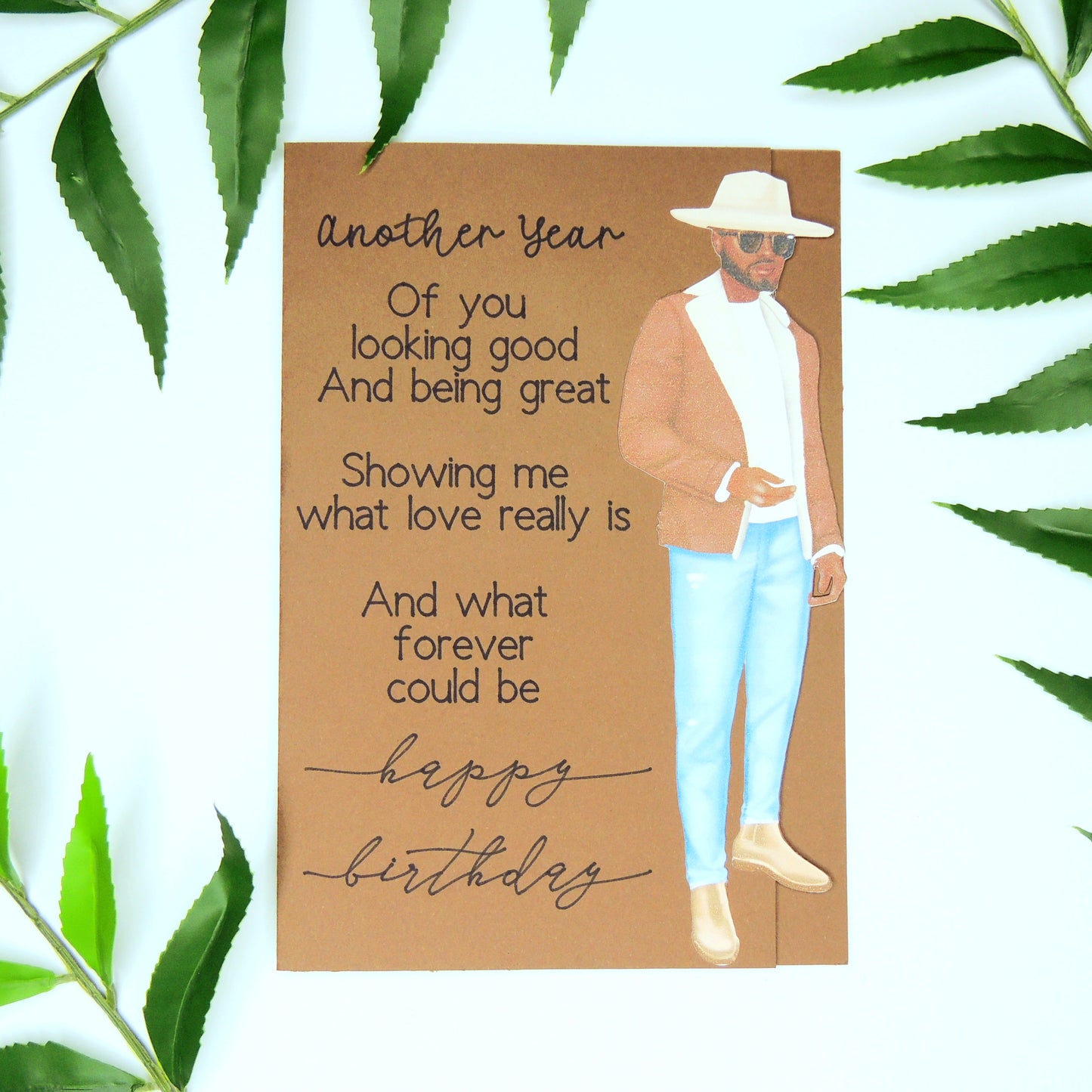 Dapper Bae Birthday Card