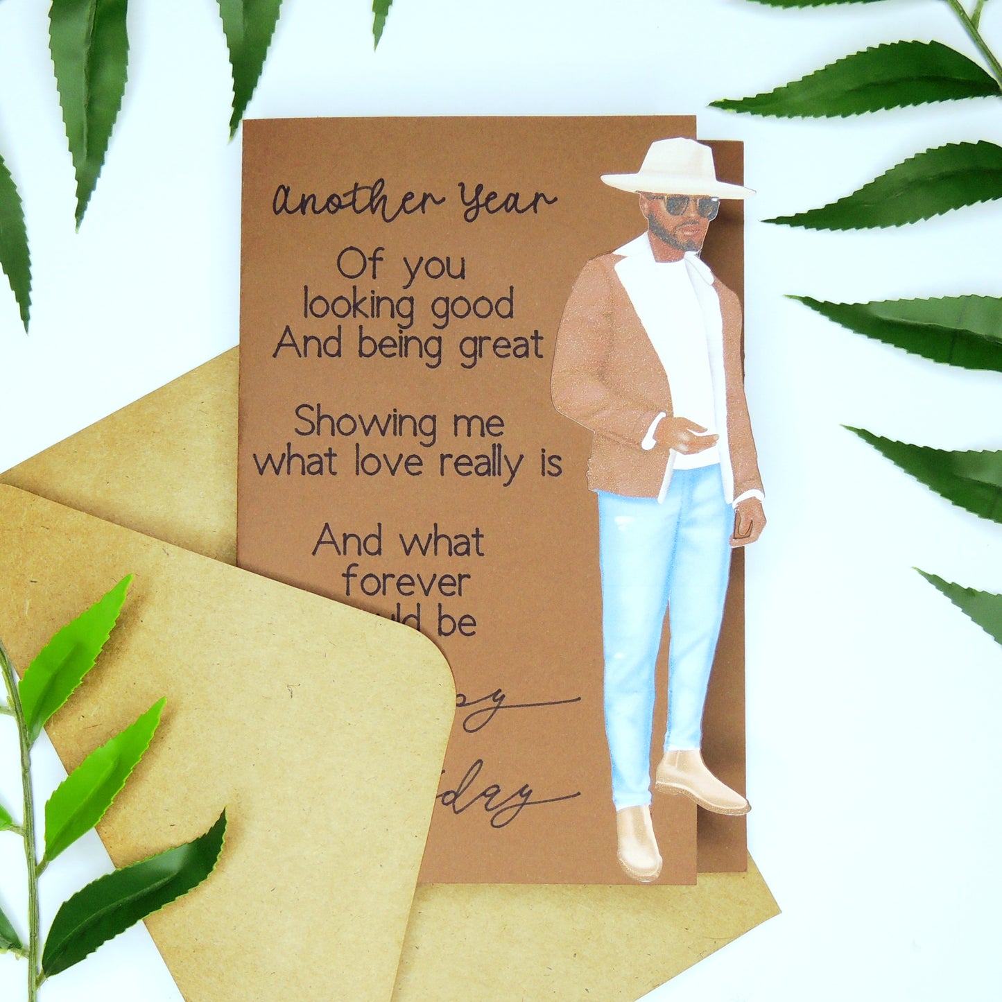 Dapper Bae Birthday Card