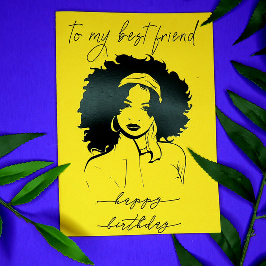 Best Friend Birthday Card