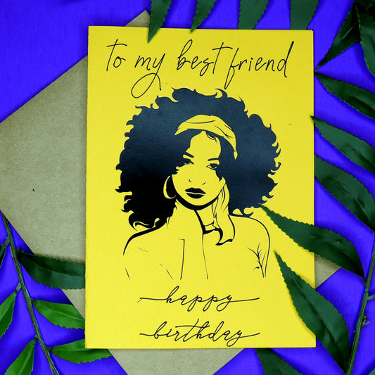 Best Friend Birthday Card
