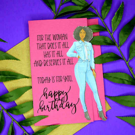 All For You Birthday Card