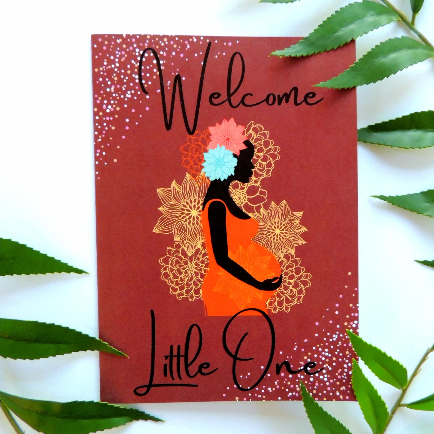 Welcome Little One Baby Shower Card