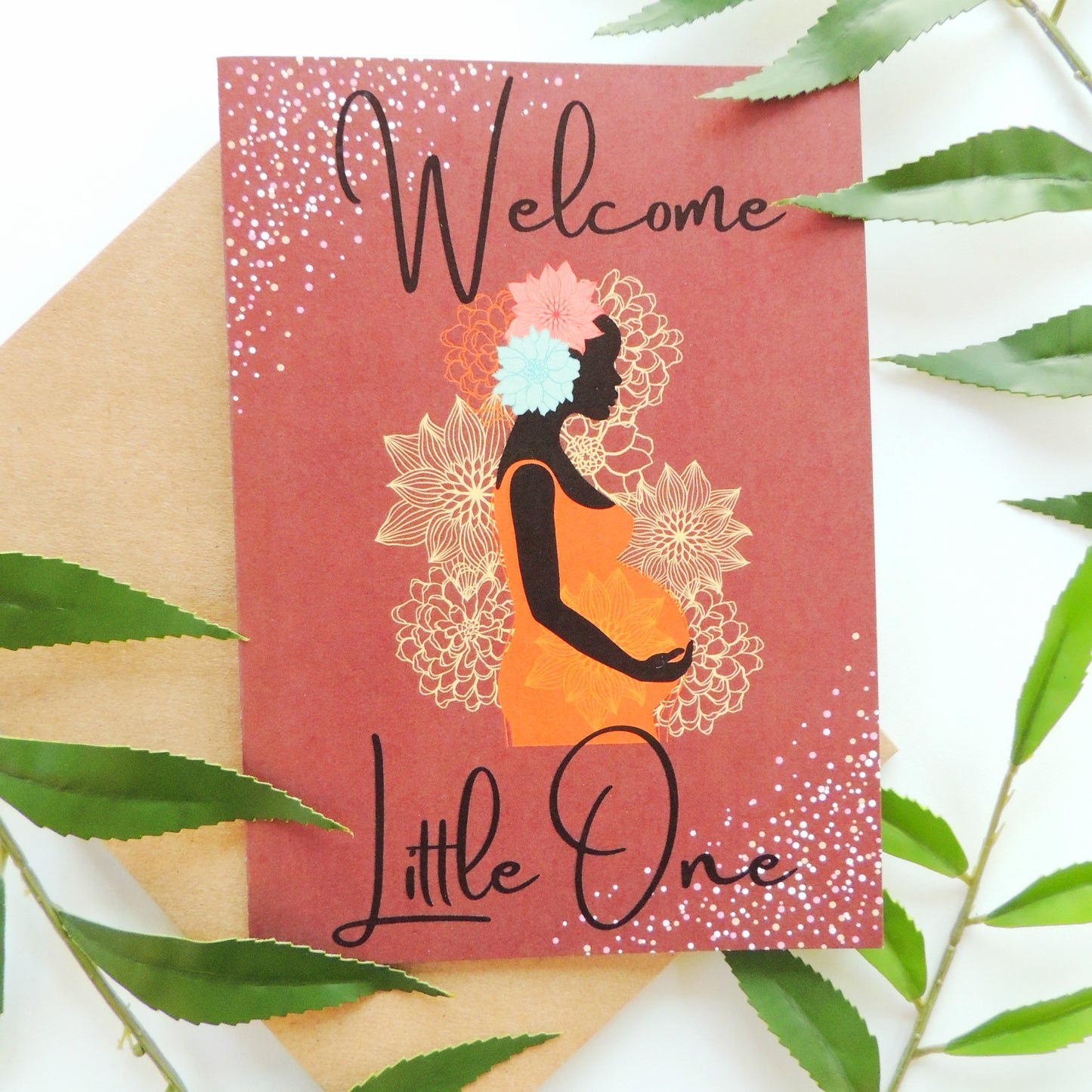 Welcome Little One Baby Shower Card