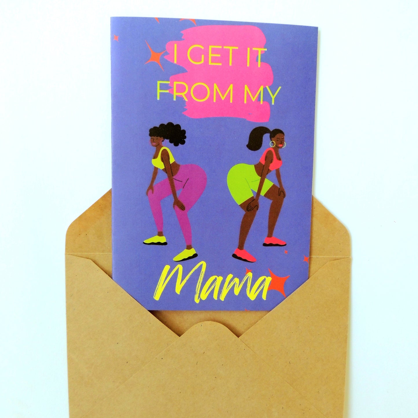 Funny Twerking Mothers Day Card