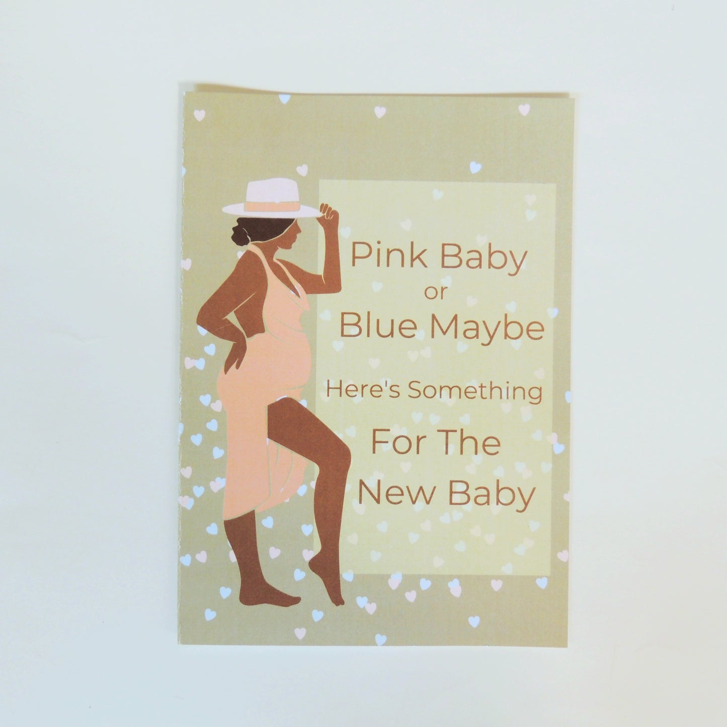 Gender Reveal Baby Shower & Maternity Card