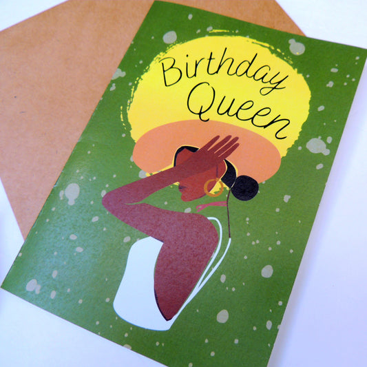 Birthday Queen Birthday Card