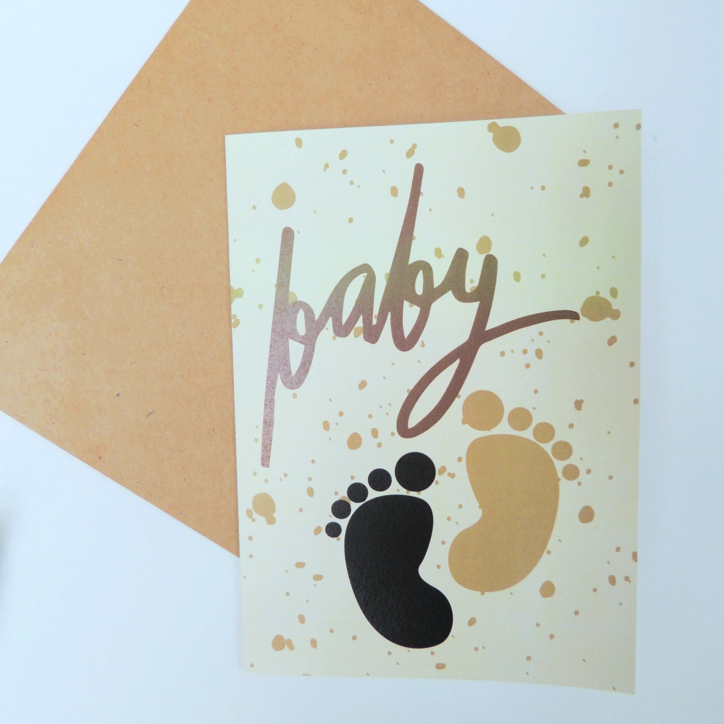 Neutral Baby Shower Card