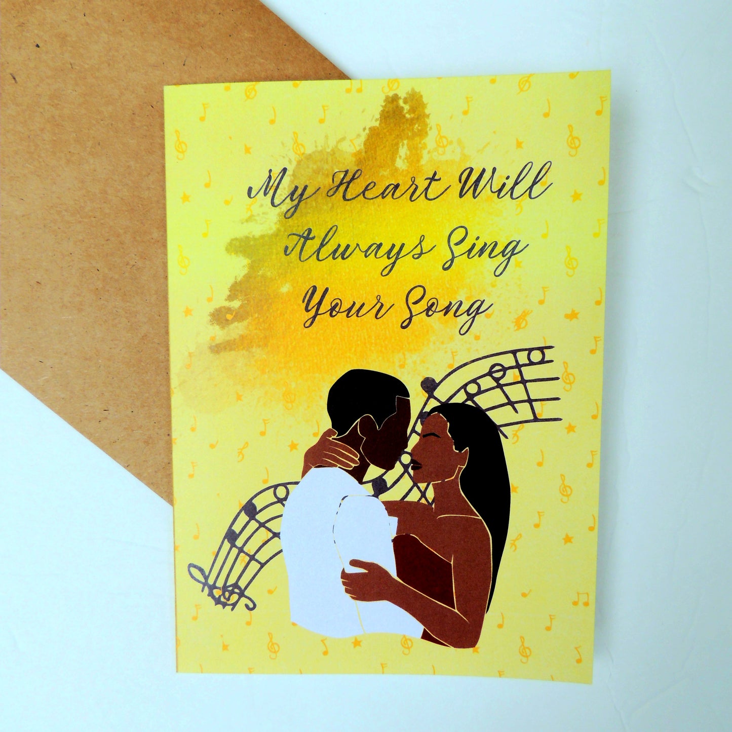 Song Birds Anniversary Greeting Card