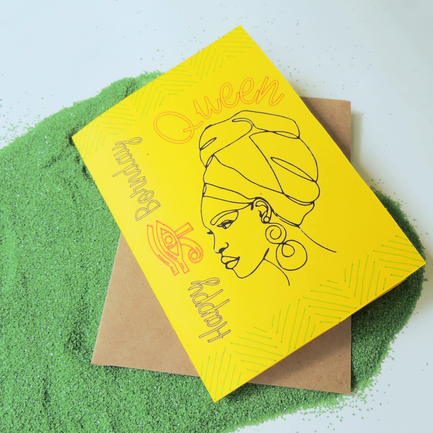 Afrocentric Birthday Card
