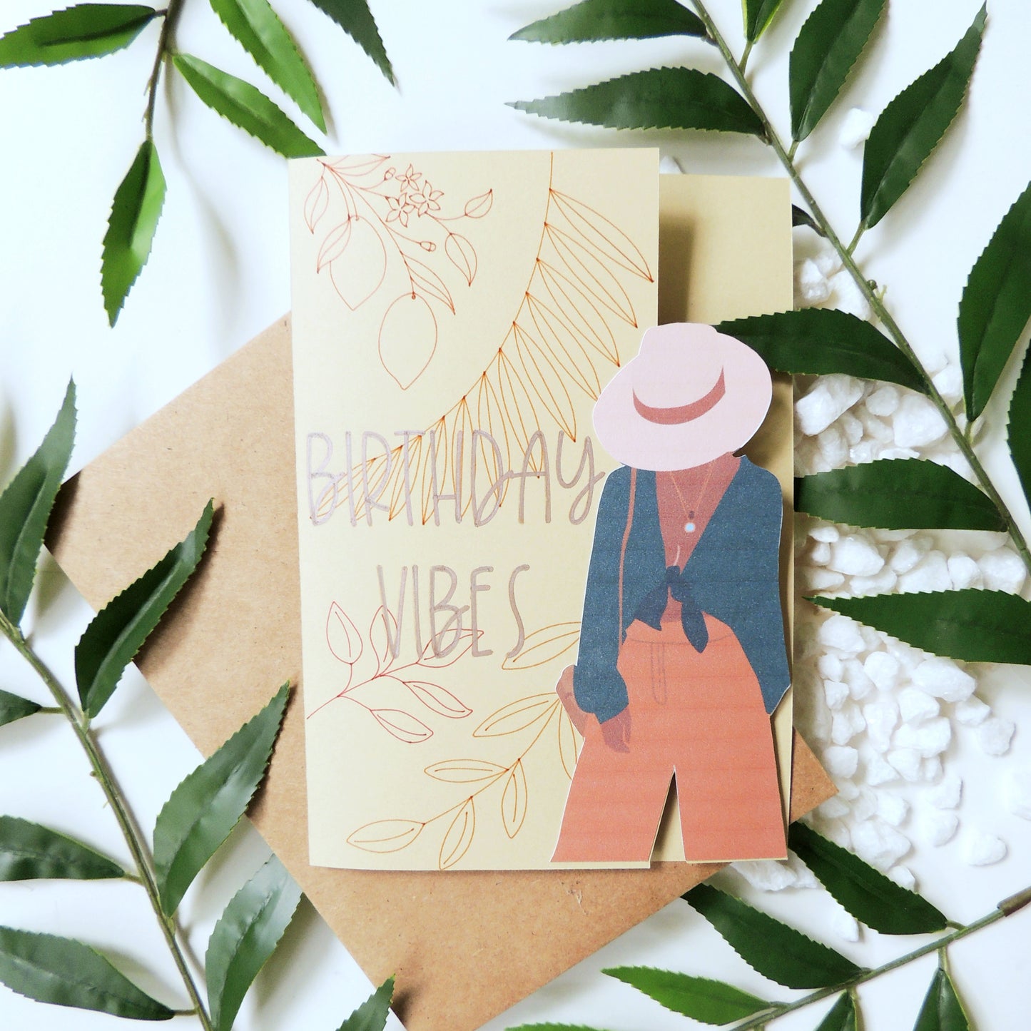 Birthday Vibes Greeting Card