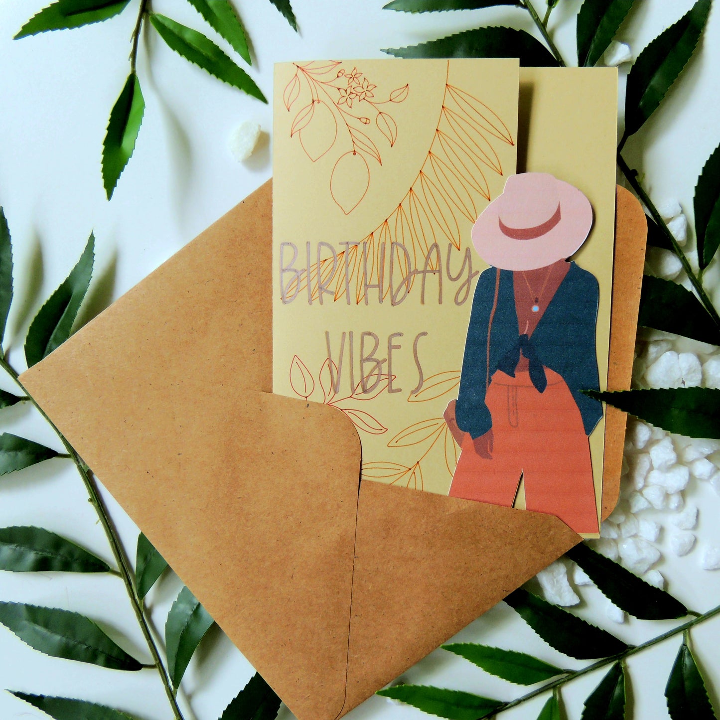 Birthday Vibes Greeting Card
