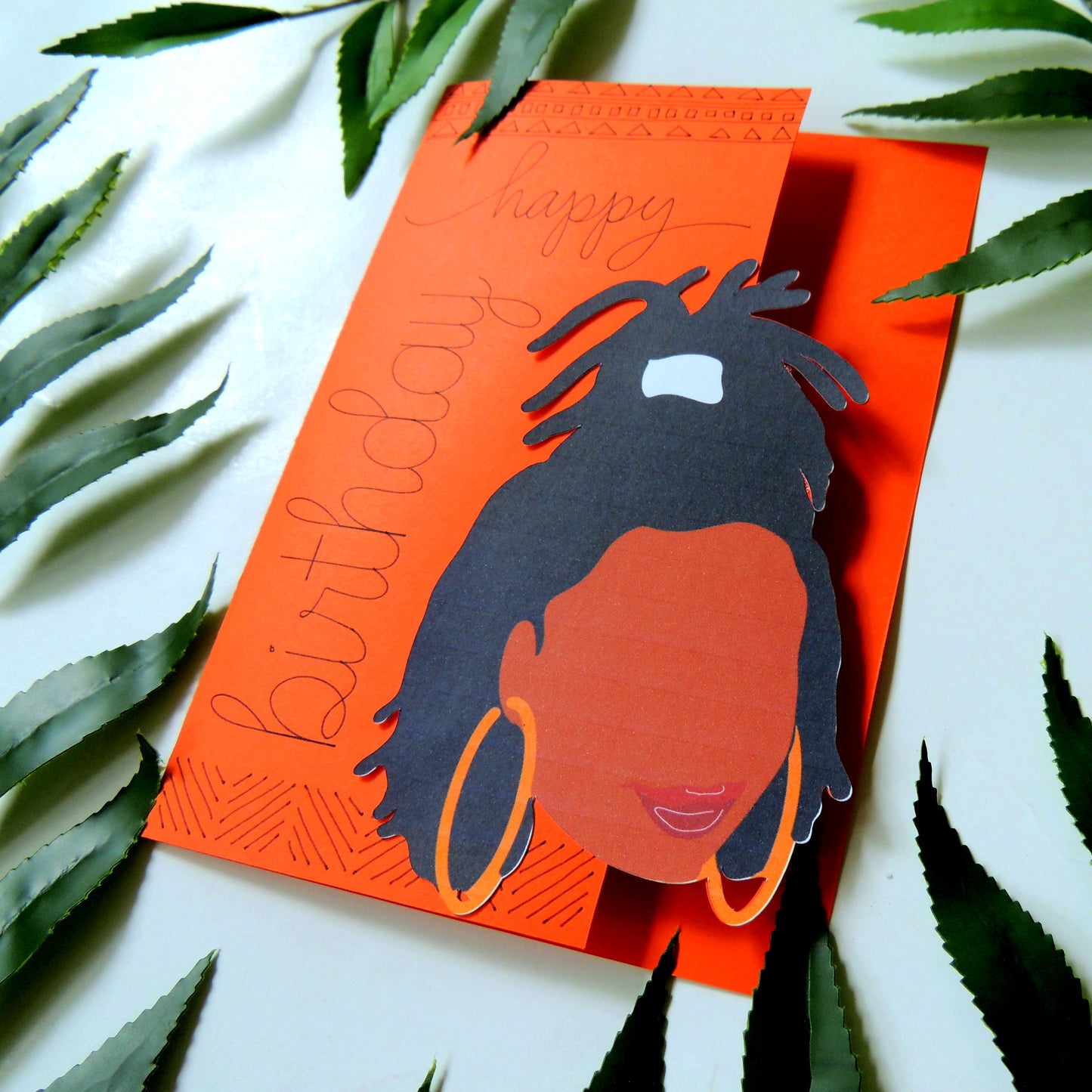Loc Goddess Birthday Card