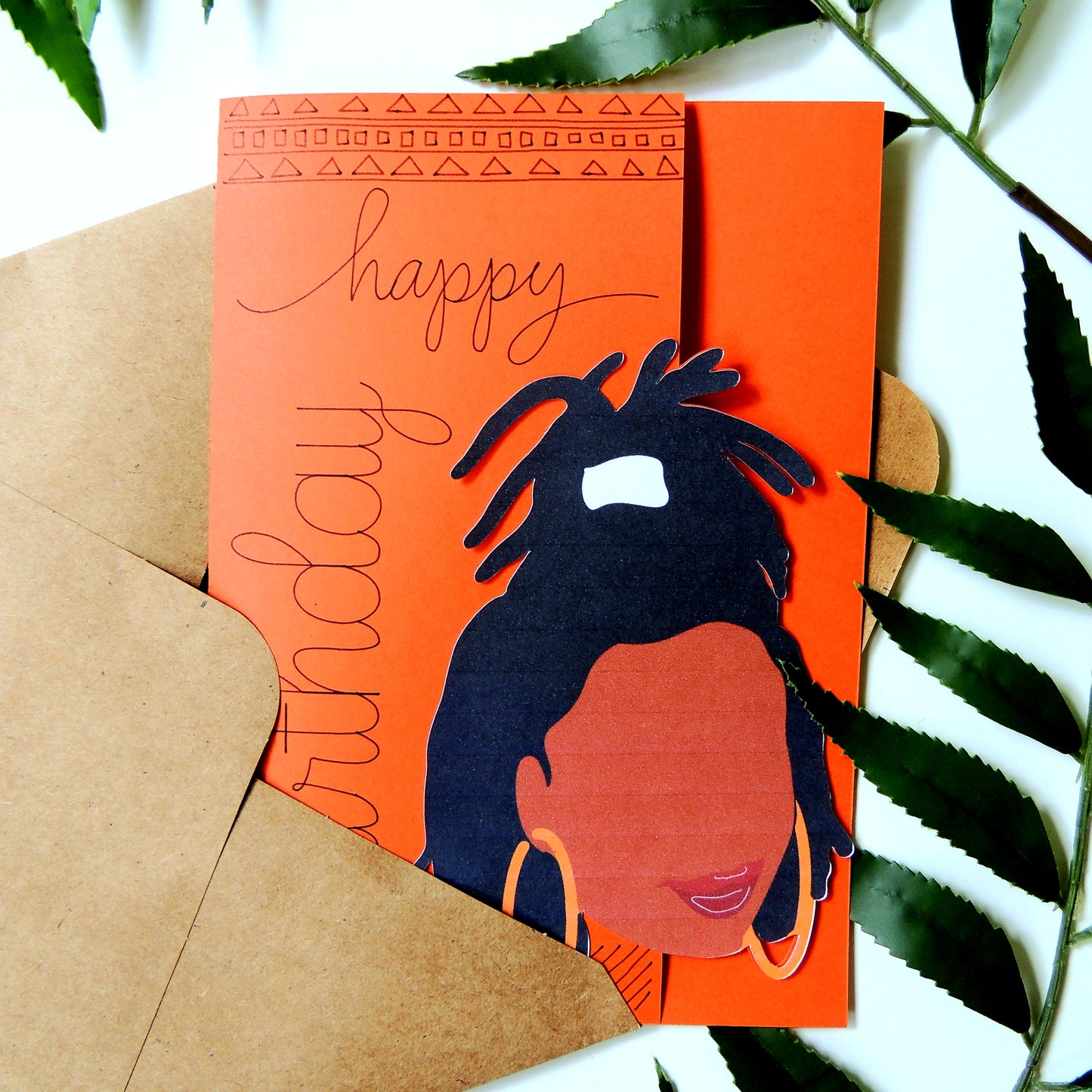 Loc Goddess Birthday Card