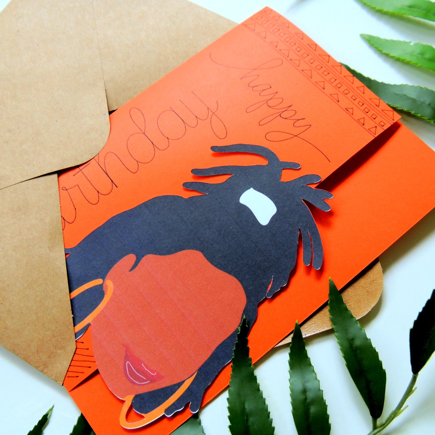 Loc Goddess Birthday Card