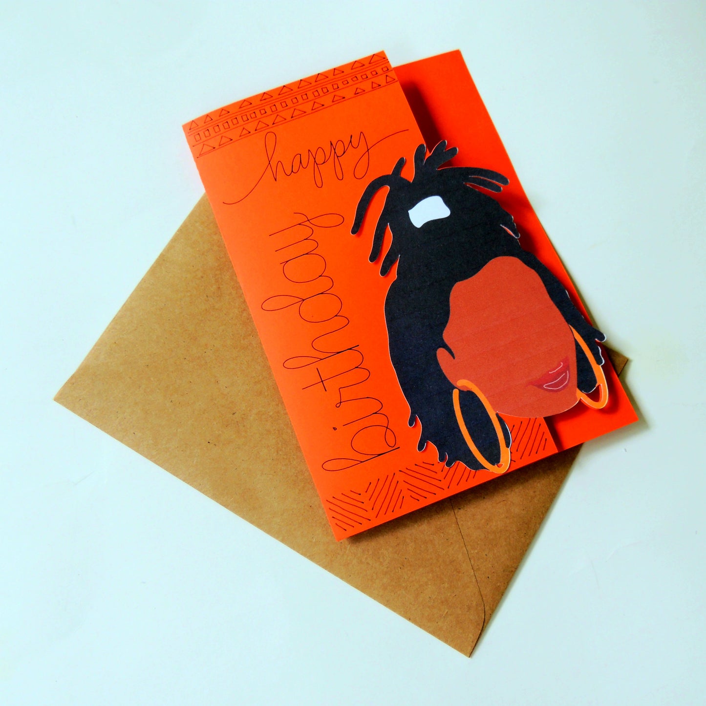 Loc Goddess Birthday Card