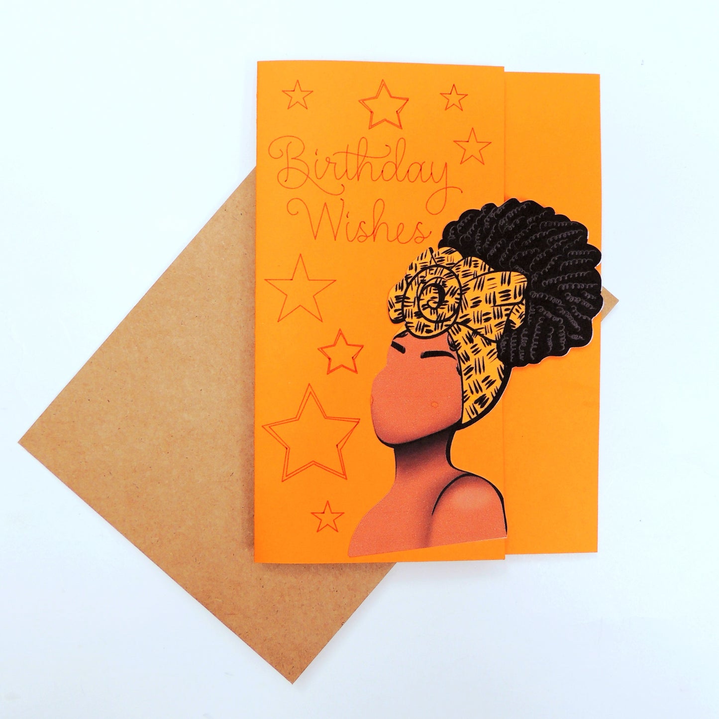 Best Wishes African American Birthday Card