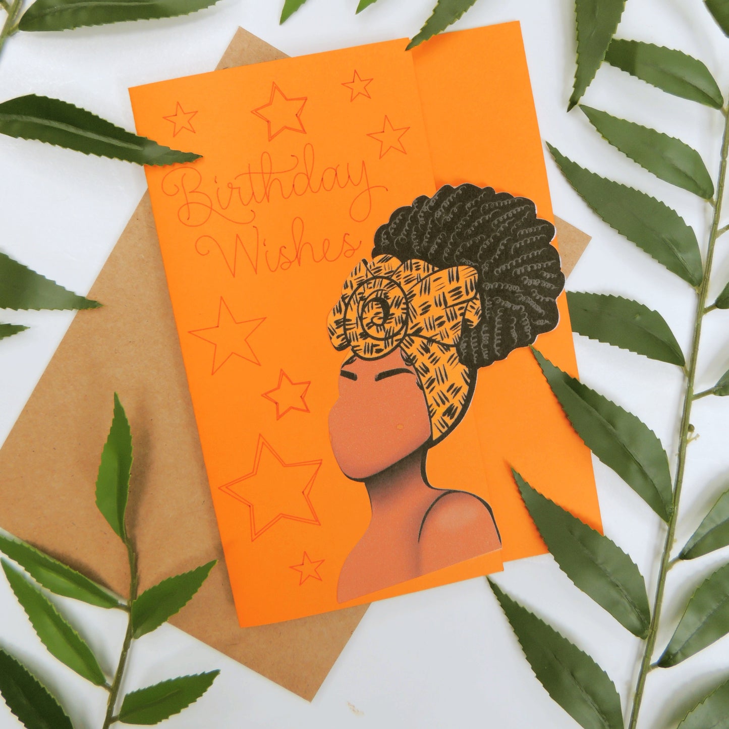 Best Wishes African American Birthday Card