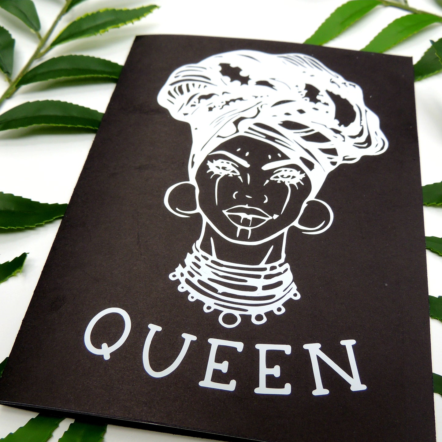 Black Queen Greeting Card