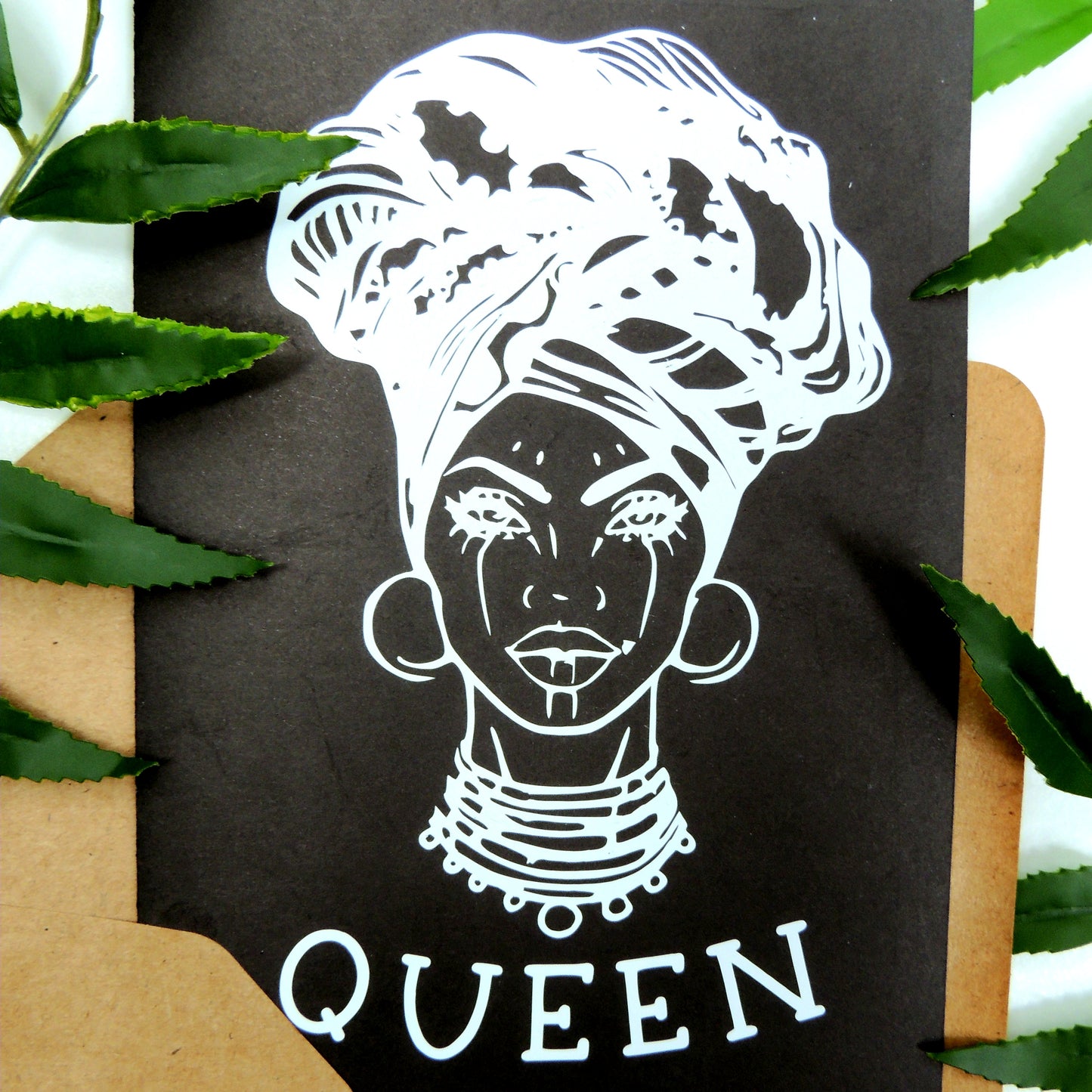 Black Queen Greeting Card