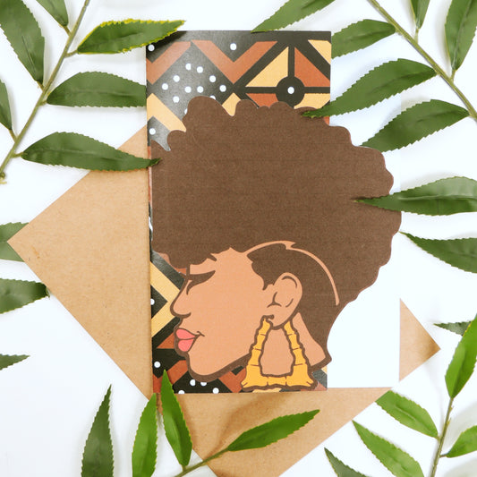 Door Knocker African American Greeting Card