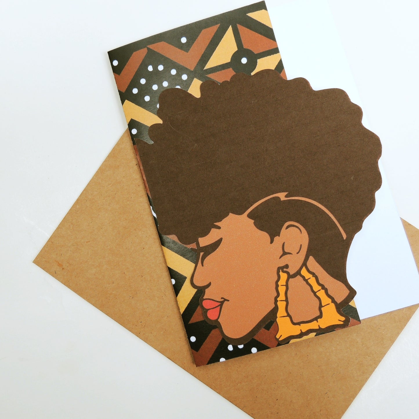 Door Knocker African American Greeting Card