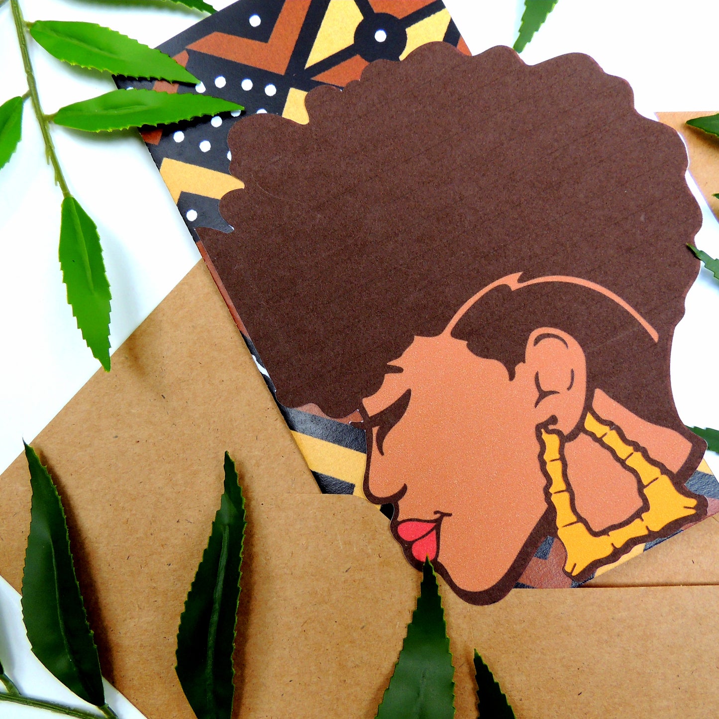 Door Knocker African American Greeting Card
