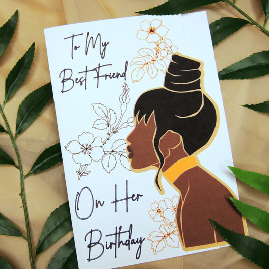 Neutral Best Friend Birthday Card