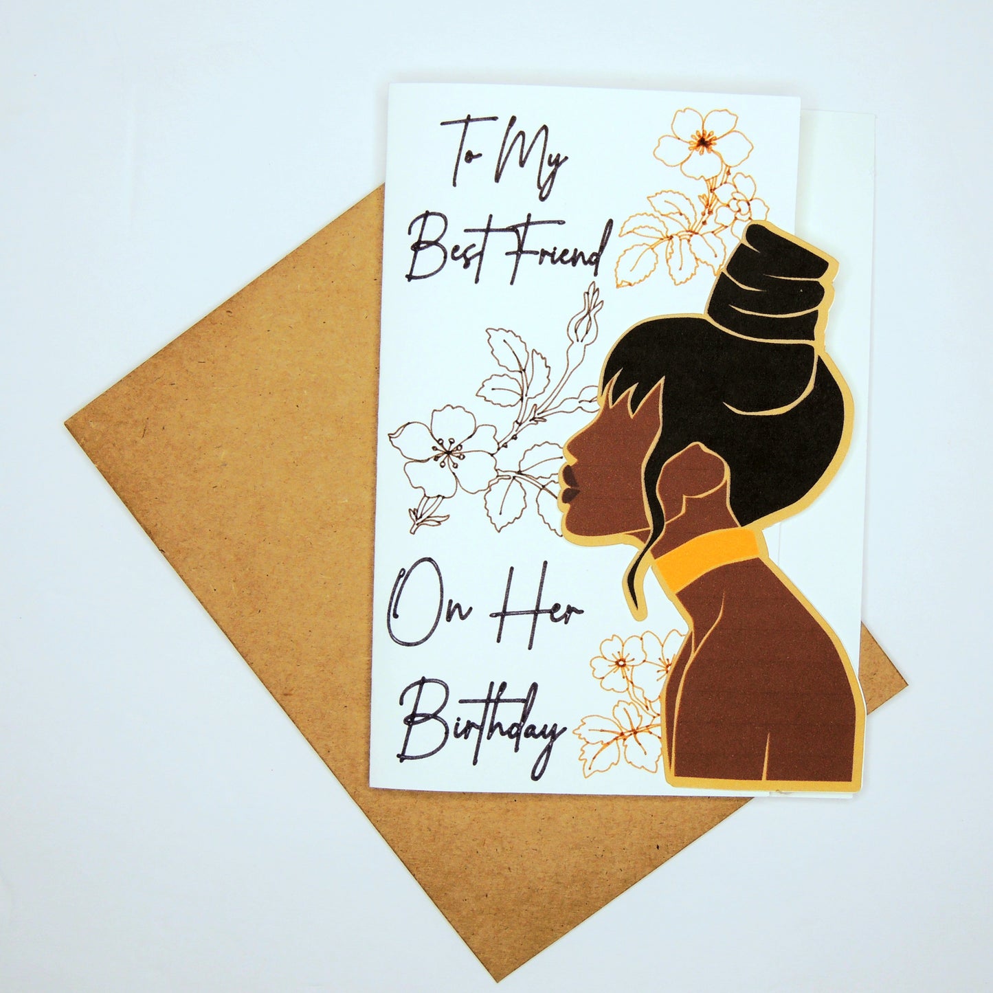 Neutral Best Friend Birthday Card