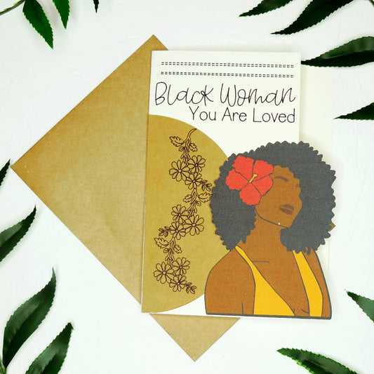 Black Woman Special Occasion Greeting Card
