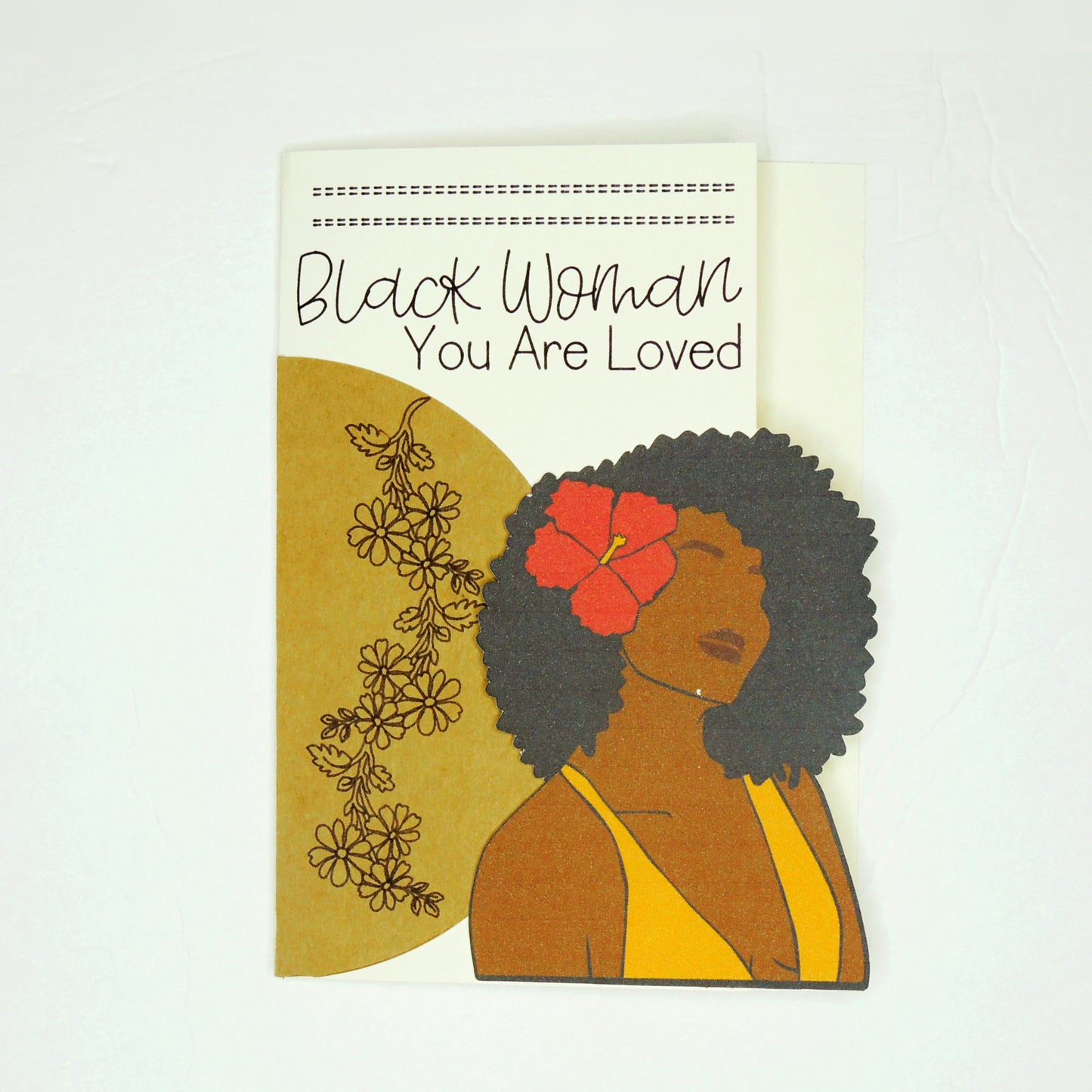 Black Woman Special Occasion Greeting Card