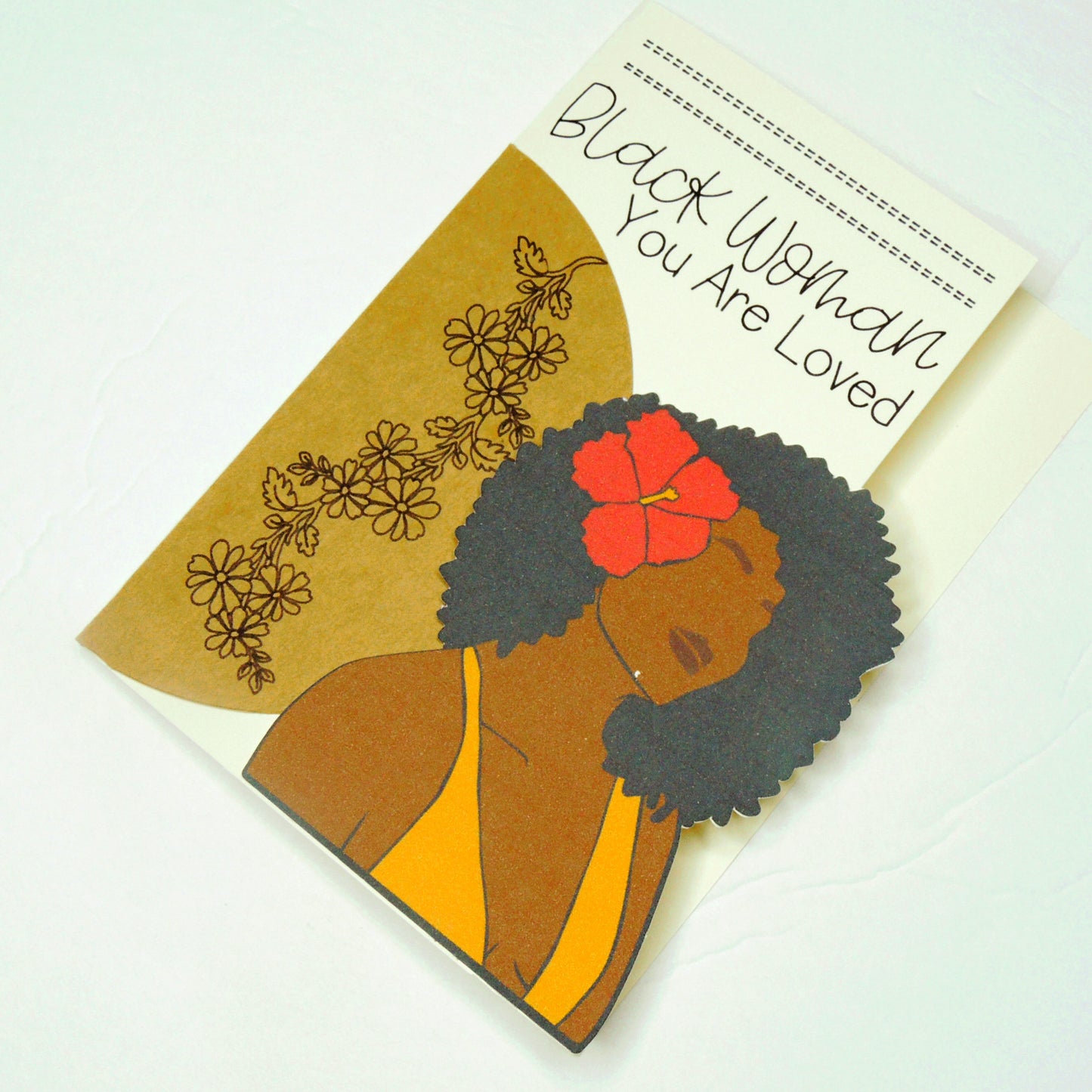 Black Woman Special Occasion Greeting Card
