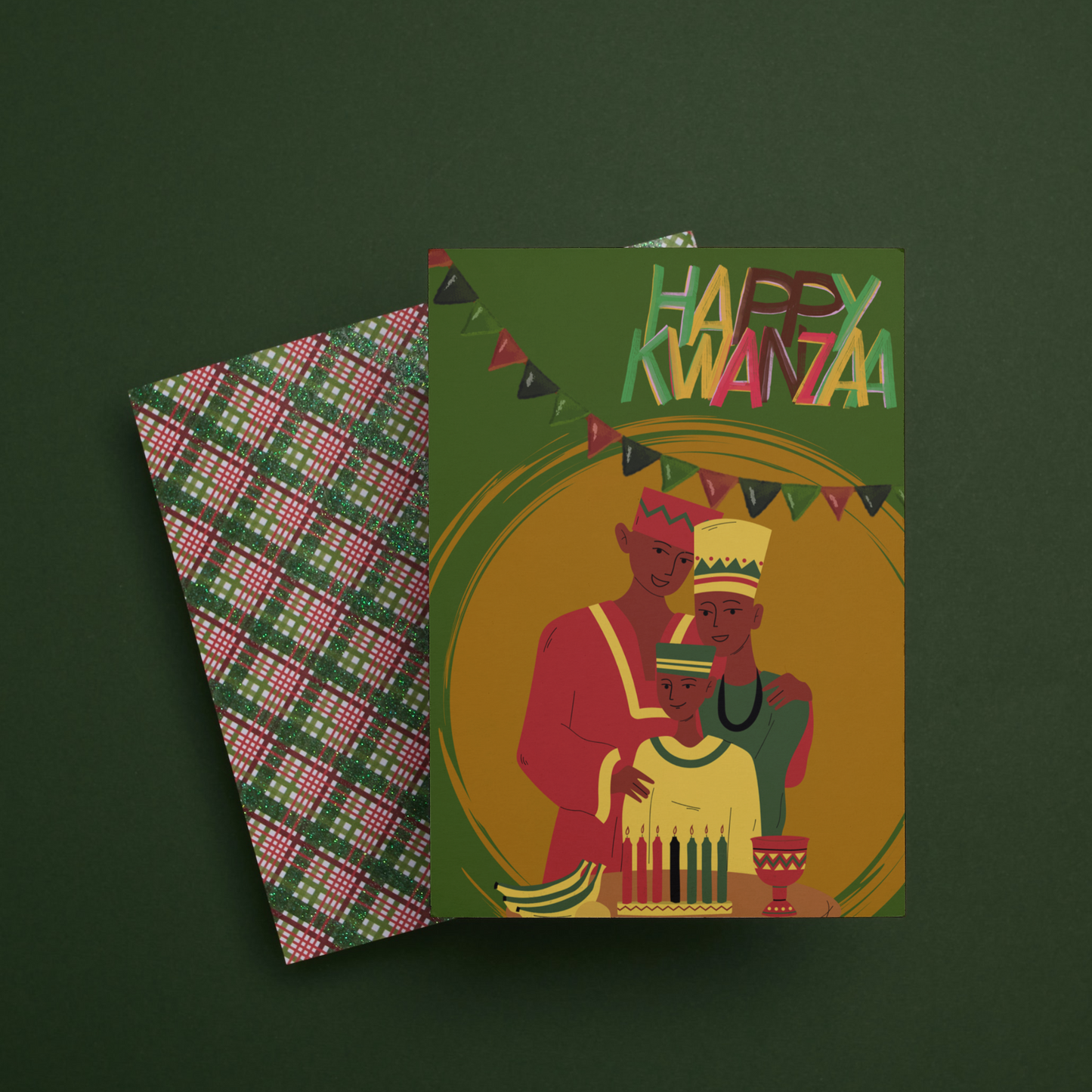 Kwanzaa African American Greeting Card