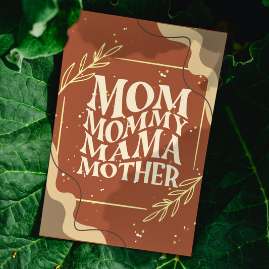 Neutral Mother's Day Card
