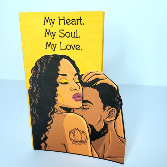 Black Love Greeting Card