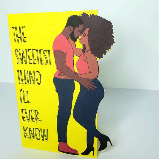 Black Love Greeting Card