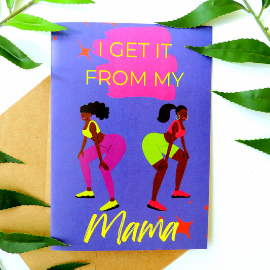 Funny Twerking Mothers Day Card