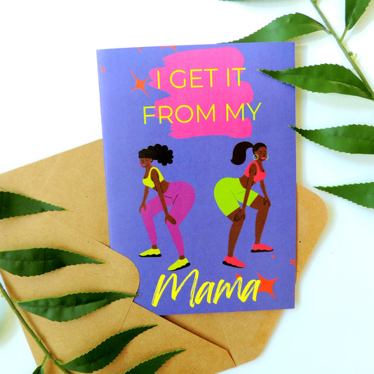 Funny Twerking Mothers Day Card